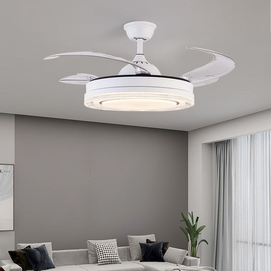 Crystal Ceiling Fan with Lights