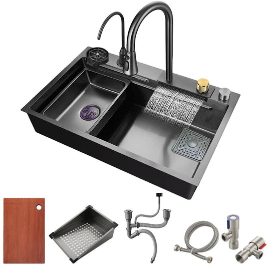 304 Stainless steel Kitchen Sink, Multifunctional Drop in large Sink